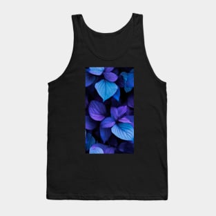 Beautiful fall leaves in surreal shades of lavender and purple washed in rain ! Tank Top